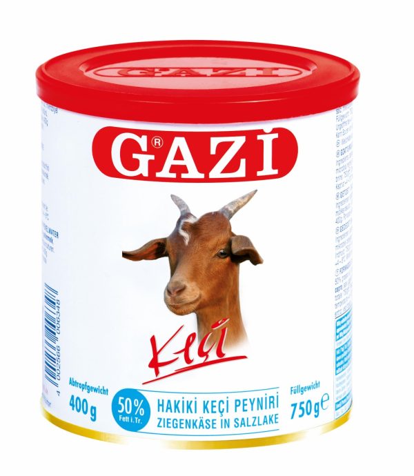 GAZI ZIEGENKASE IN SALZLAKE 50%