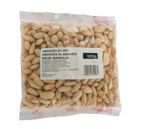 AMANDELEN WITTE 300 GR