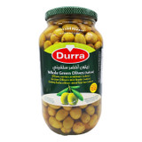 DURRA WHOLE GREEN OLIVES SALKINI 1300 GR 1.4 KG