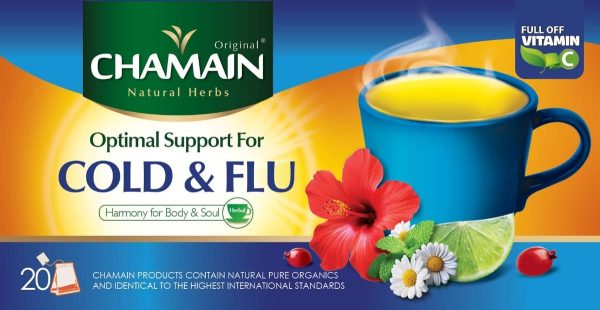 CHAMAIN COLD & FLU TEA 20 ZAK
